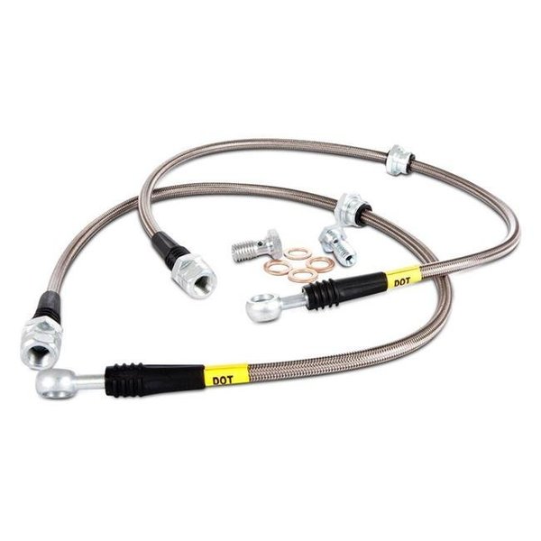 Stoptech Stoptech 950.33521 Stainless Steel Rear Brake Line for 2015 VW Golf R 950.33521